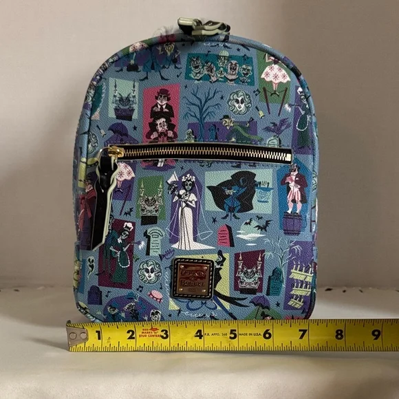 Disney Parks Dooney & Bourke Haunted Mansion Mini Backpack - Picture 2 of 8